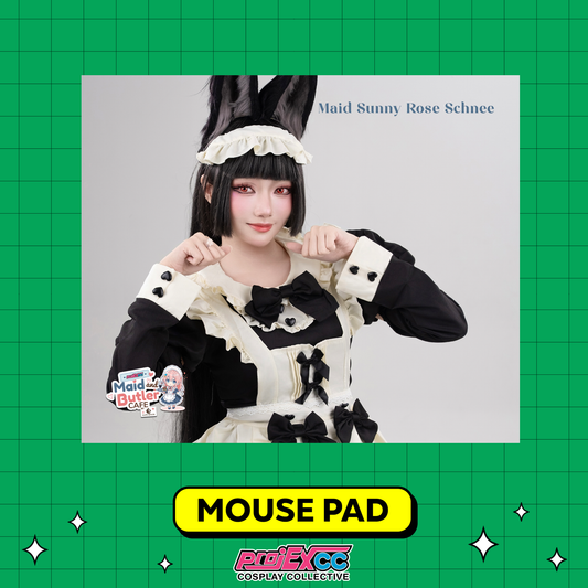 Maid Sunny Rose Schnee - Toycon Maid and Butler Cafe 2026 Limited Mousepad