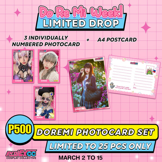 Doremi Cosplay Photocard Set - DOREMI WEEK Limited Drop (Limited to 25pcs Only)